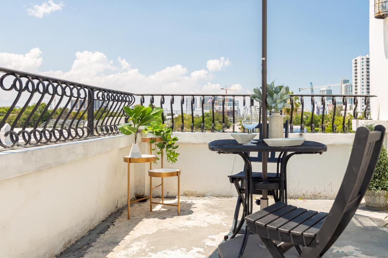Home Miami Downtown With Balcony - 5 Minutes From Wynwood & Port - Art District Near Beach Buitenkant foto