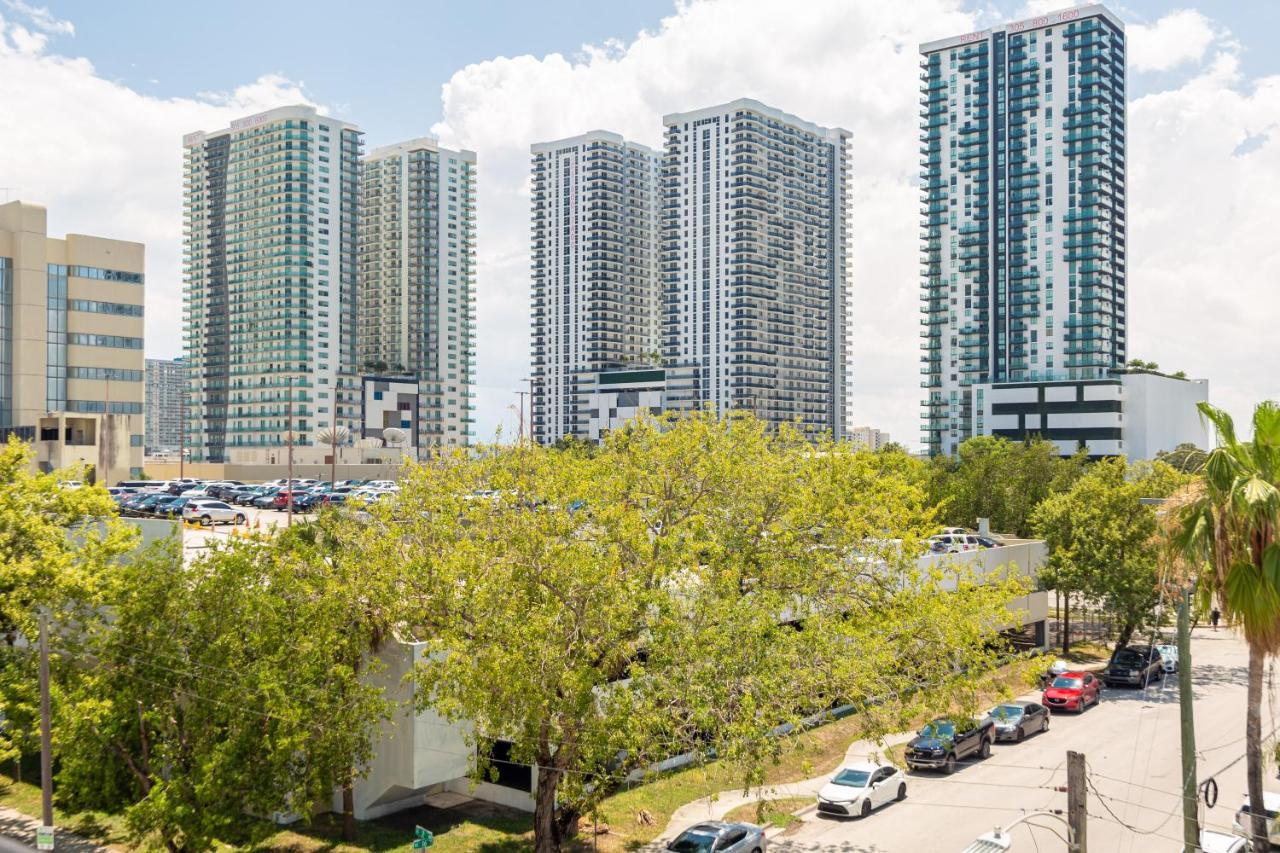 Home Miami Downtown With Balcony - 5 Minutes From Wynwood & Port - Art District Near Beach Buitenkant foto