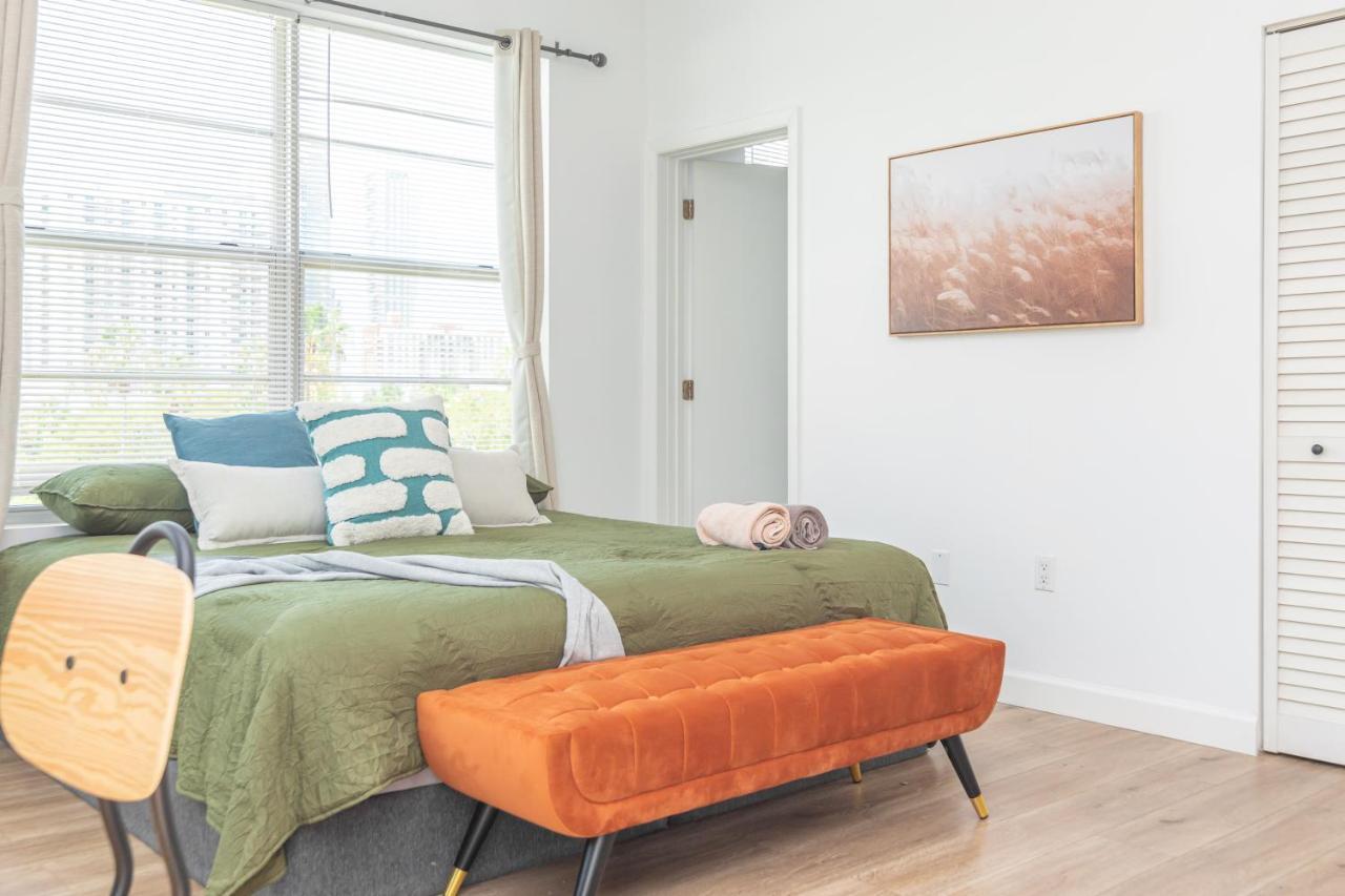 Home Miami Downtown With Balcony - 5 Minutes From Wynwood & Port - Art District Near Beach Buitenkant foto